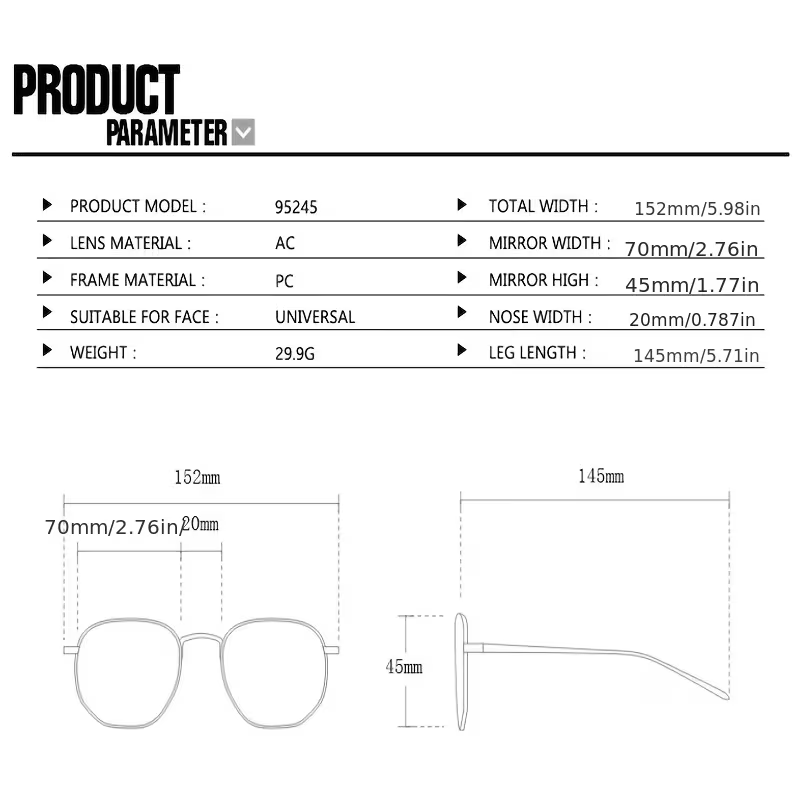 New cat-eye small-frame sunglasses, adorned with studs