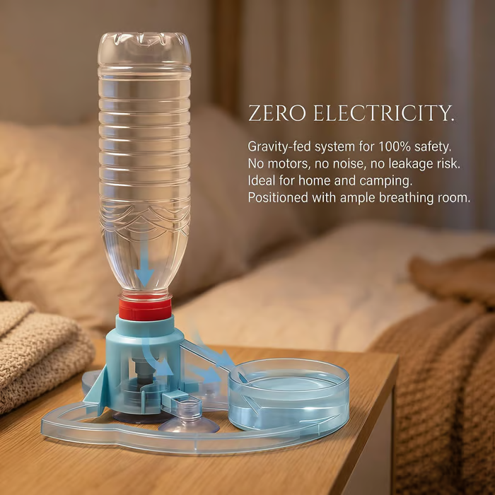 Pet Water Fountain: Your Own Bottle! Quickly clean water bowls