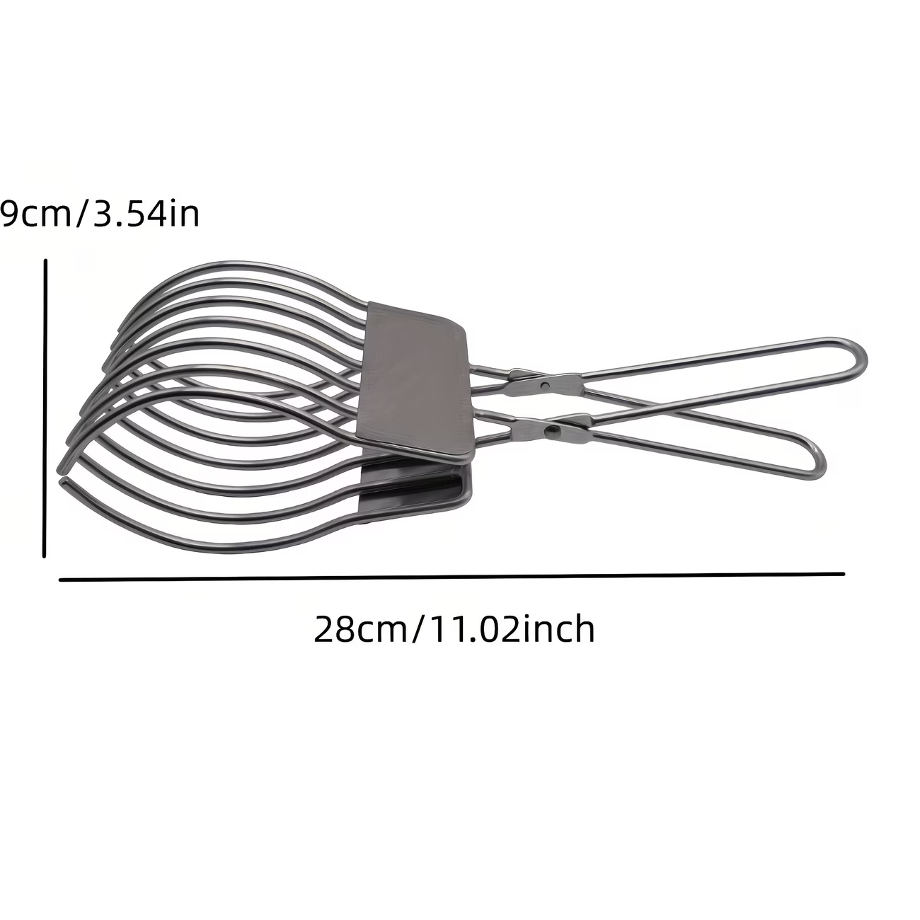 1 stainless steel meat clamp - used for grilling, slicing, and processing meat