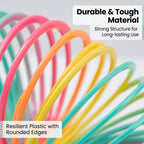 Elastic Rings - Rainbow Spring Toys