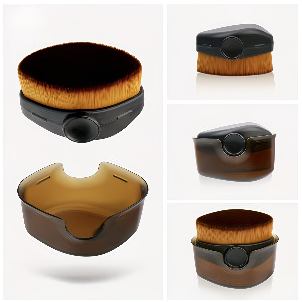 Professional liquid foundation make-up brush, non marking foundation make-up brush