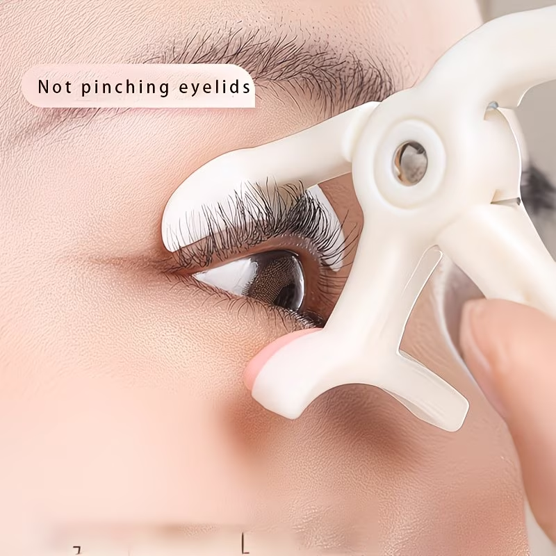 Portable wide-angle eyelash curler, long-lasting eyelash curler