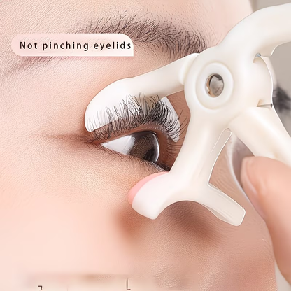 Portable wide-angle eyelash curler, long-lasting eyelash curler