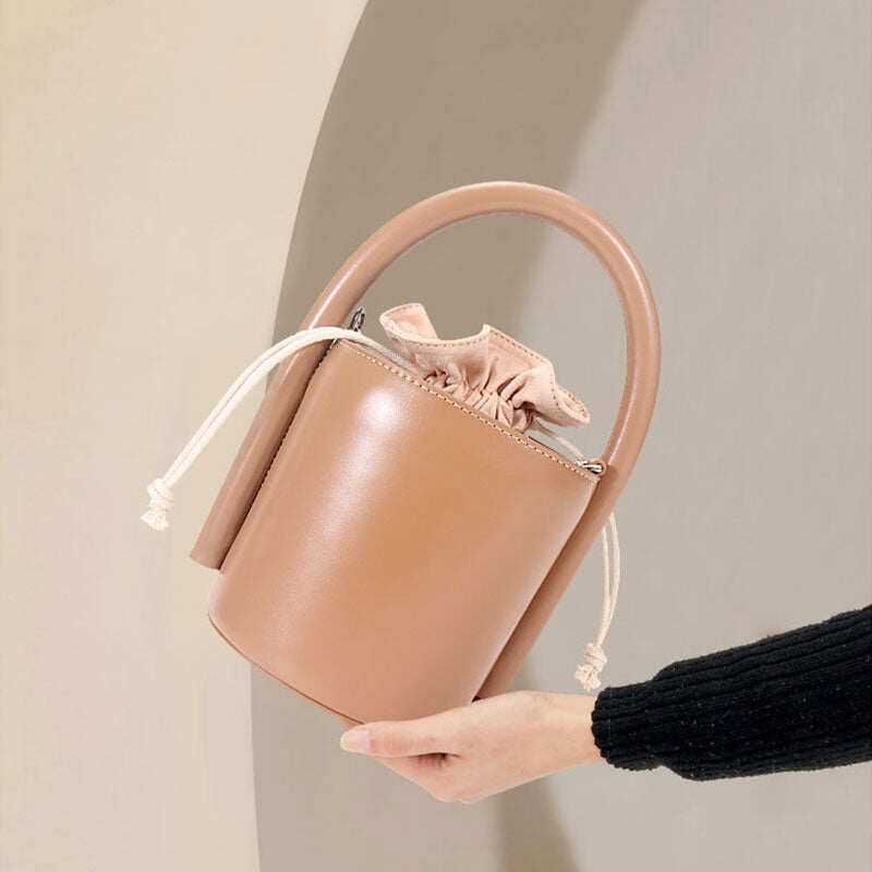 Women handle buckle bag shoulder cross body ladies handbags