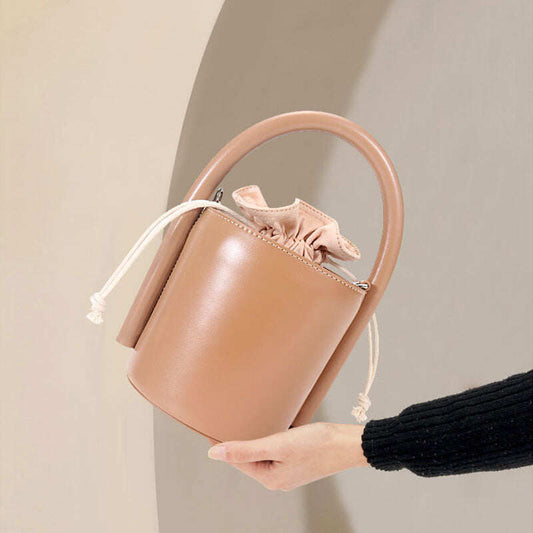 Women handle buckle bag shoulder cross body ladies handbags