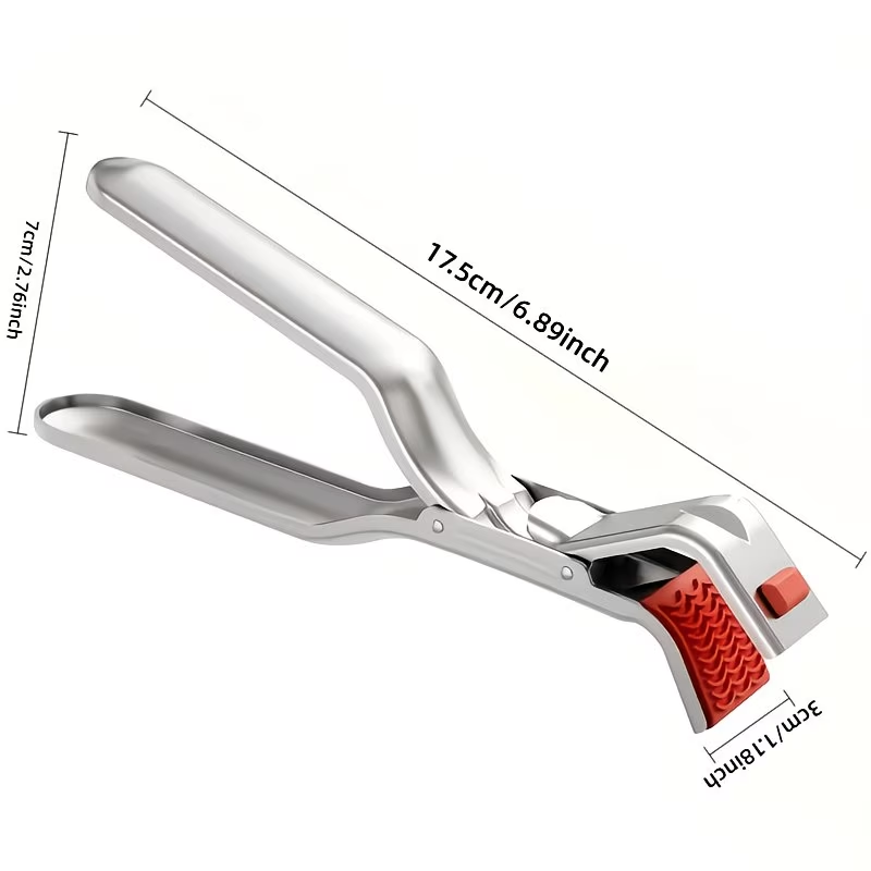 Stainless steel anti scald clip | Kitchen bowl elevator