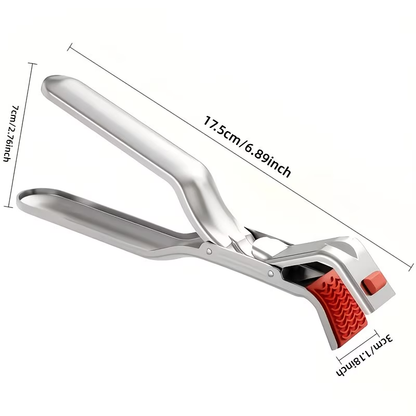 Stainless steel anti scald clip | Kitchen bowl elevator