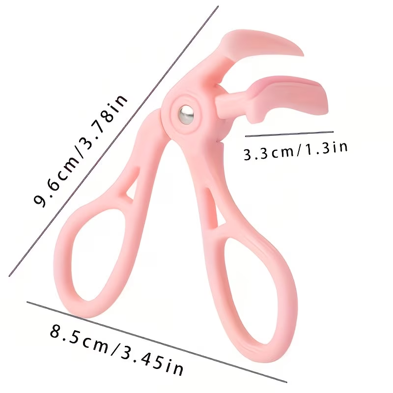 Portable wide-angle eyelash curler, long-lasting eyelash curler