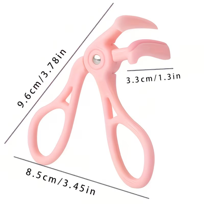 Portable wide-angle eyelash curler, long-lasting eyelash curler