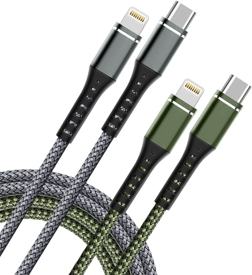 USB C to Lightning Cable 2 Pack 6FT iPhone Cable