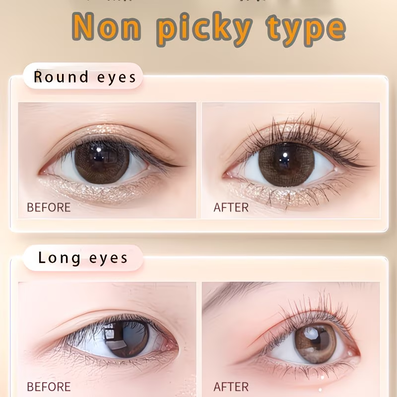 Portable wide-angle eyelash curler, long-lasting eyelash curler