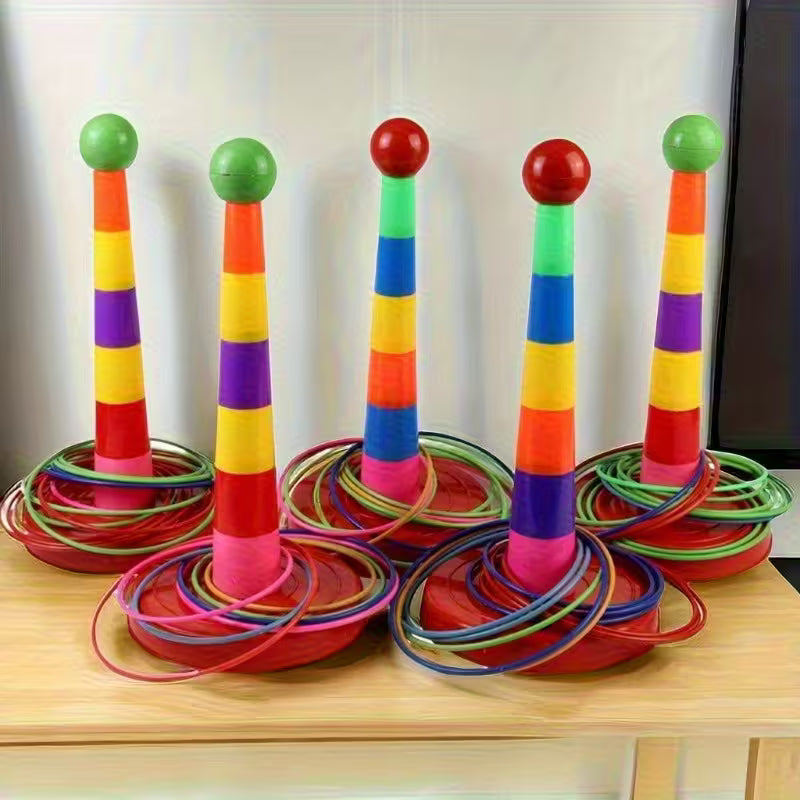 13 colorful throwing game sets