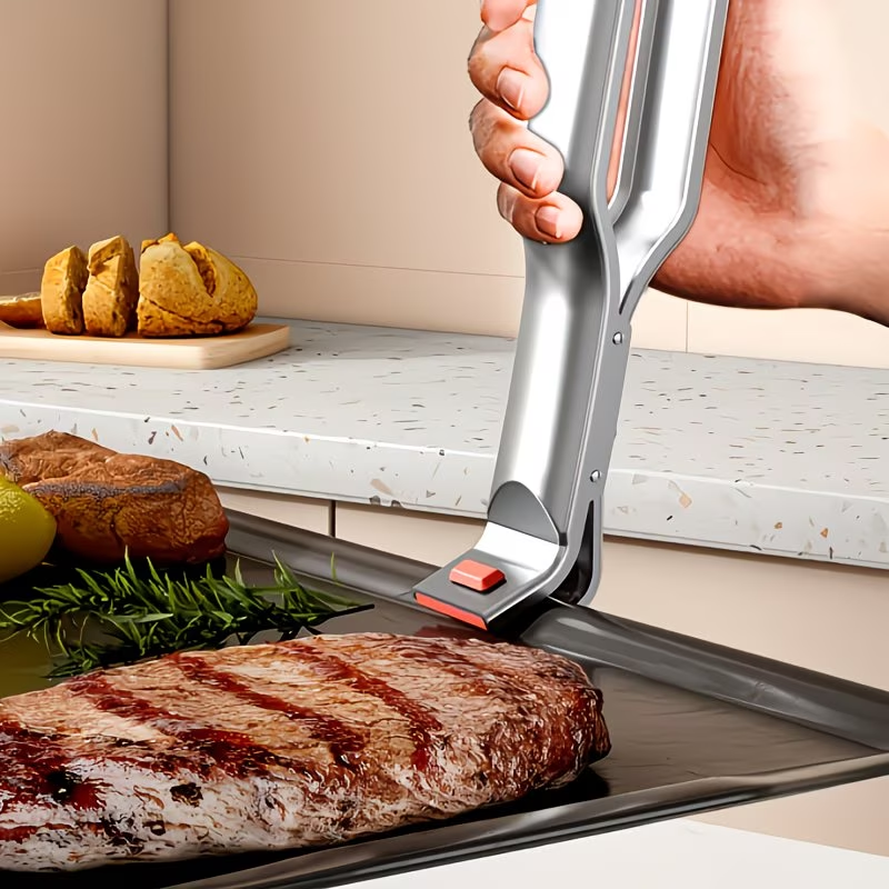 Stainless steel anti scald clip | Kitchen bowl elevator