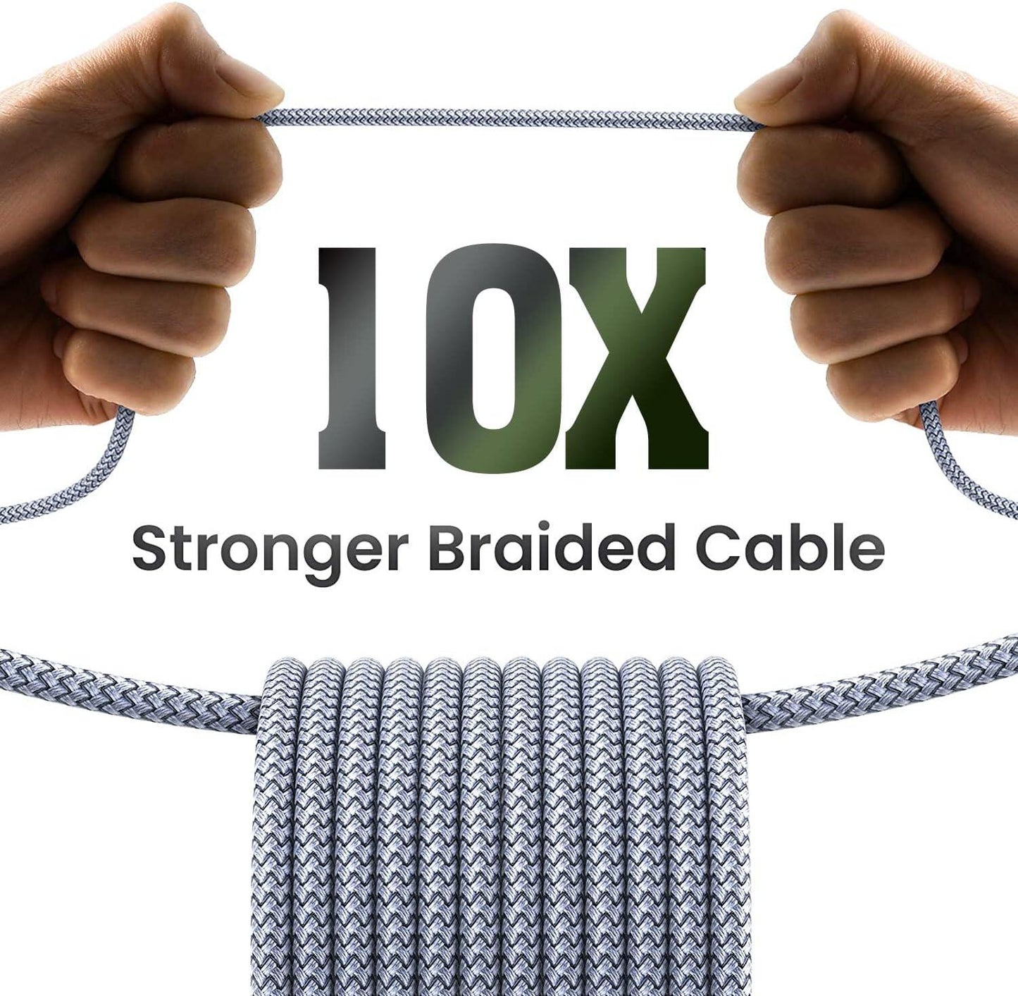 USB C to Lightning Cable 2 Pack 6FT iPhone Cable