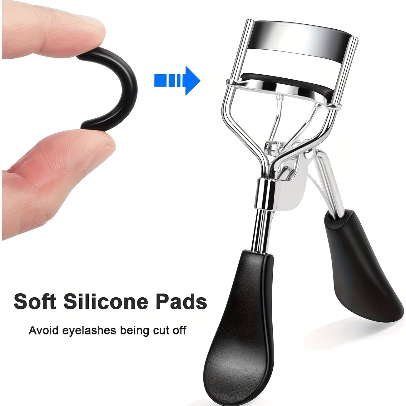 Eyelash curler+5 replacement pads