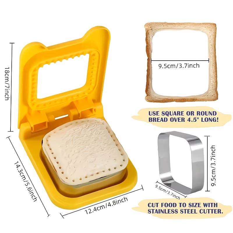 Stainless steel+plastic sandwich machine -1 piece