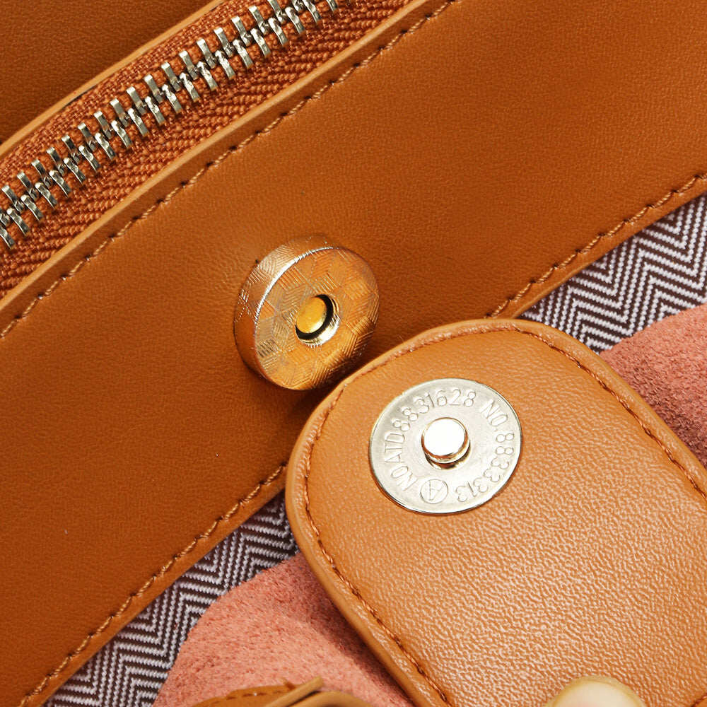Women Genuine Leather Shopping Shoulder Bags