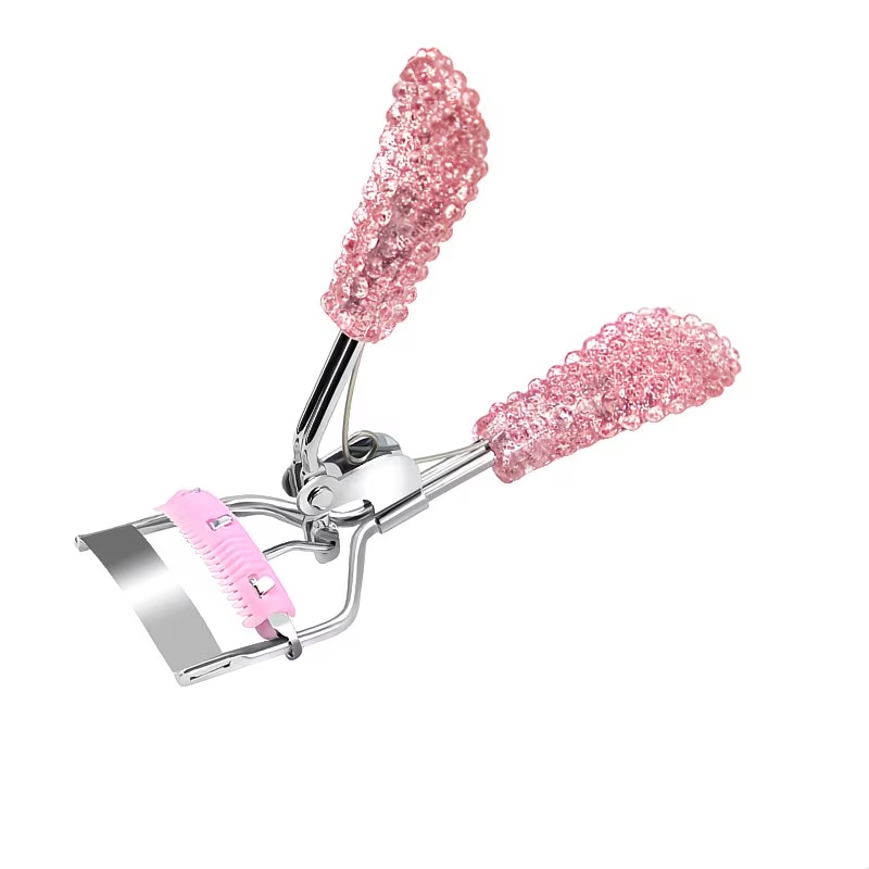2 pieces of eyelash curler with comb handle and false eyelash assist