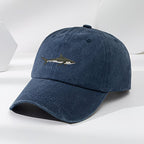 High-quality shark embroidered baseball cap