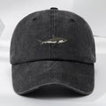 High-quality shark embroidered baseball cap