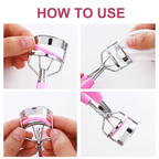 Eyelash curler+5 replacement pads