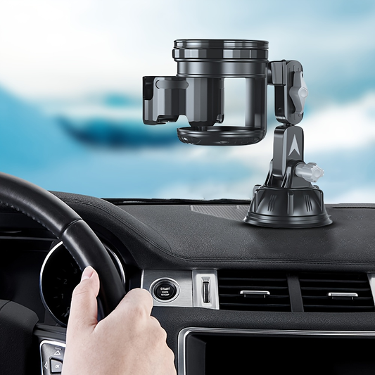 2-in-1 Suction Car Cup Holder No-Slip Vehicle Mounted Cup Holder Car Accessories