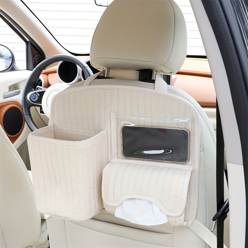 Car trunk storage rack with multi-functional hooks
