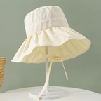 Foldable fisherman's hat, wide brim, sun protection, portable, outdoor.