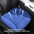 Commuting self-driving car seat cushion, summer non-stick mesh