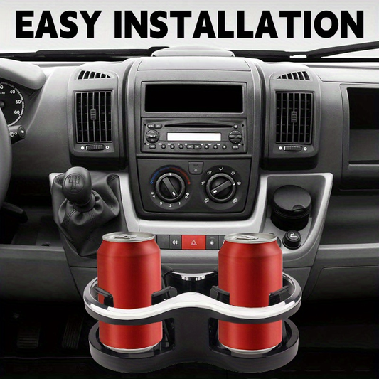 Double cup holders for Peugeot Boxer, Citroën Relay and Fiat Ducato motorhomes