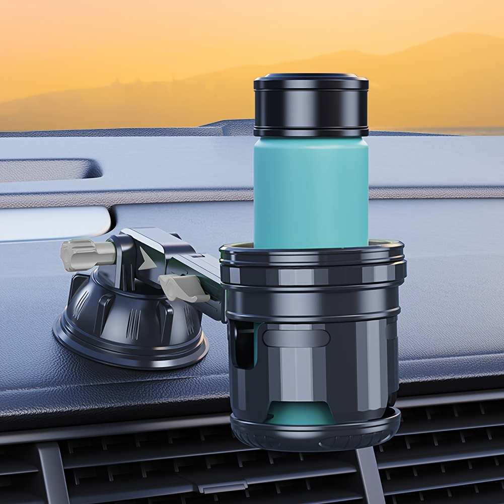 2-in-1 Suction Car Cup Holder No-Slip Vehicle Mounted Cup Holder Car Accessories