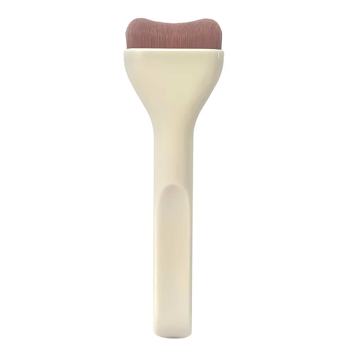 Nylon bristles, ABS plastic handle, ideal for facial and body makeup, suitable for all skin types