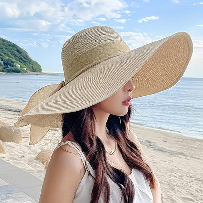 Women's outdoor straw hat