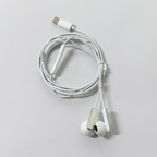 Wired earphones with high compatibility and direct connection design. Online microphone