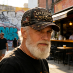 ❤️Old Fuckers Club Handmade Vintage Baseball Cap
