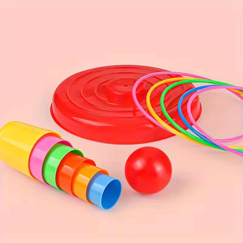 13 colorful throwing game sets