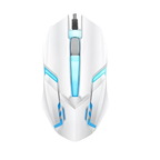 Wired RGB gaming mouse with mechanical click sensation, USB computer mouse, suitable for PC, laptop, desktop computers