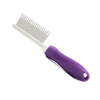 2-in-1 Grooming Comb for Cats and Dogs – Stainless Steel