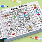 Children's Hidden Object Coloring Book