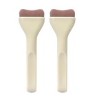 Nylon bristles, ABS plastic handle, ideal for facial and body makeup, suitable for all skin types
