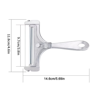 1 adjustable thickness cheese slicer