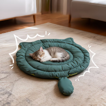 Universal cat sleeping mat, soft and breathable, washable.