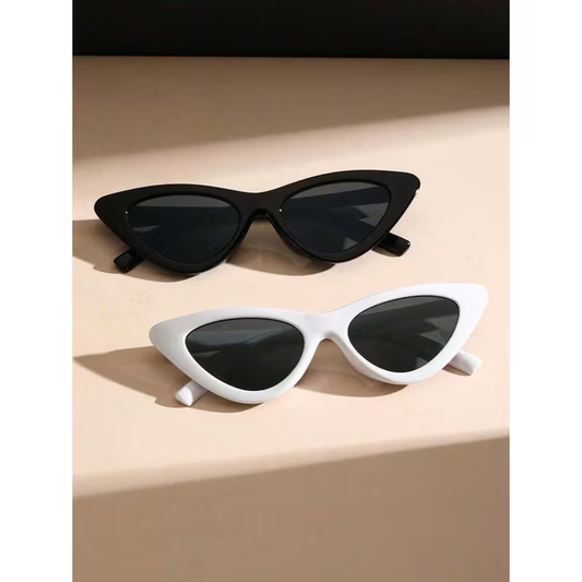 Cat-eye glasses, suitable for themed parties, costume events, and everyday wear.