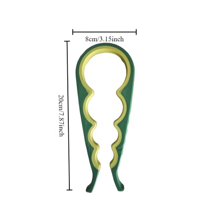 1 labor-saving multifunctional bottle opener with randomly selected colors