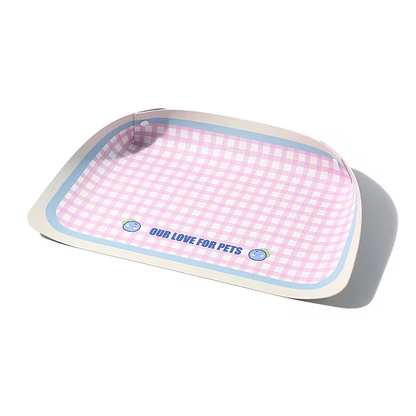 Pet Feeding Mat | Non-Slip Cat and Dog Bowl Mat, Size Adjustable
