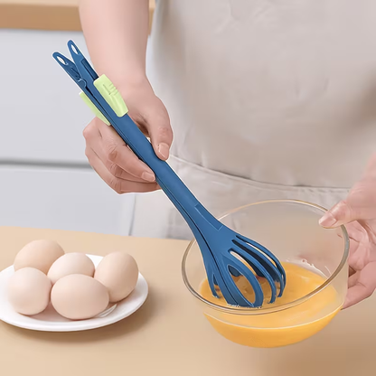 1 2-in-1 egg mixer and manual mixer - a durable and compact kitchen tool