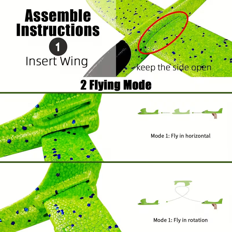 4-piece/6-piece airplane/flying toy