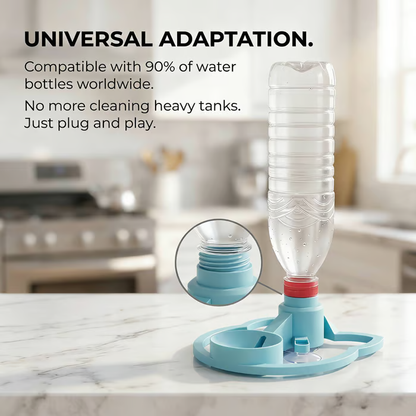 Pet Water Fountain: Your Own Bottle! Quickly clean water bowls