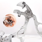 Portable borderless toothbrush style wide-angle sunflower eyelash curler
