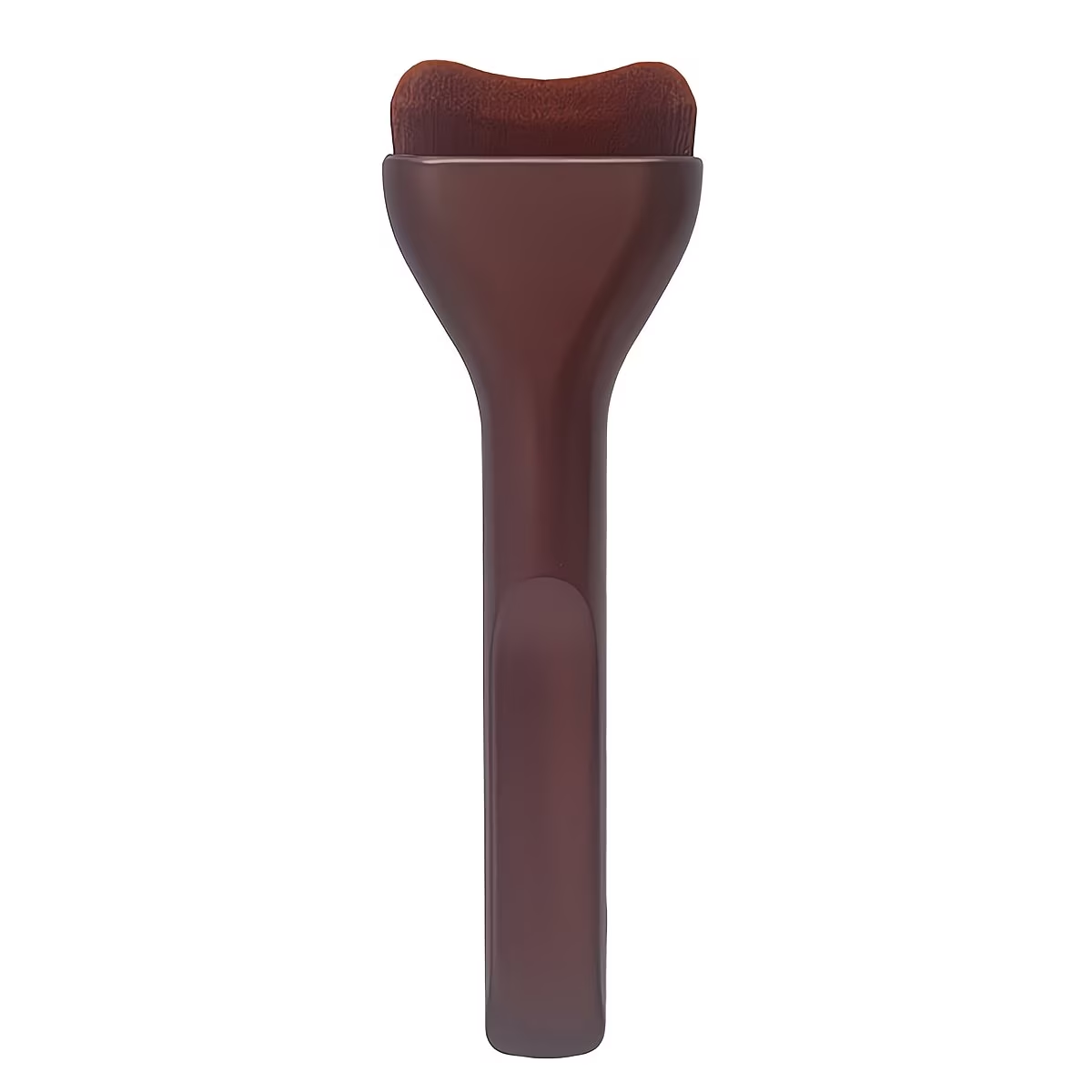 Nylon bristles, ABS plastic handle, ideal for facial and body makeup, suitable for all skin types